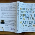 Book Review: Why Everything that Doesn’t Matter, Matters so Much (Peacock & Ashworth; 2024)